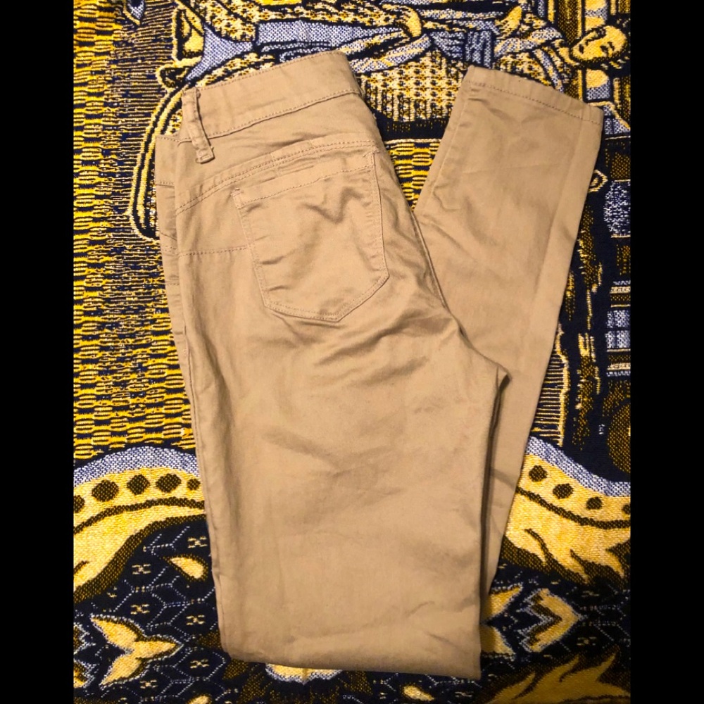 Wax Jean Butt, I Love Khaki Jeans Size 3